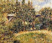 Pierre-Auguste Renoir Le Pont du chemin de fer a Chatou USA oil painting artist